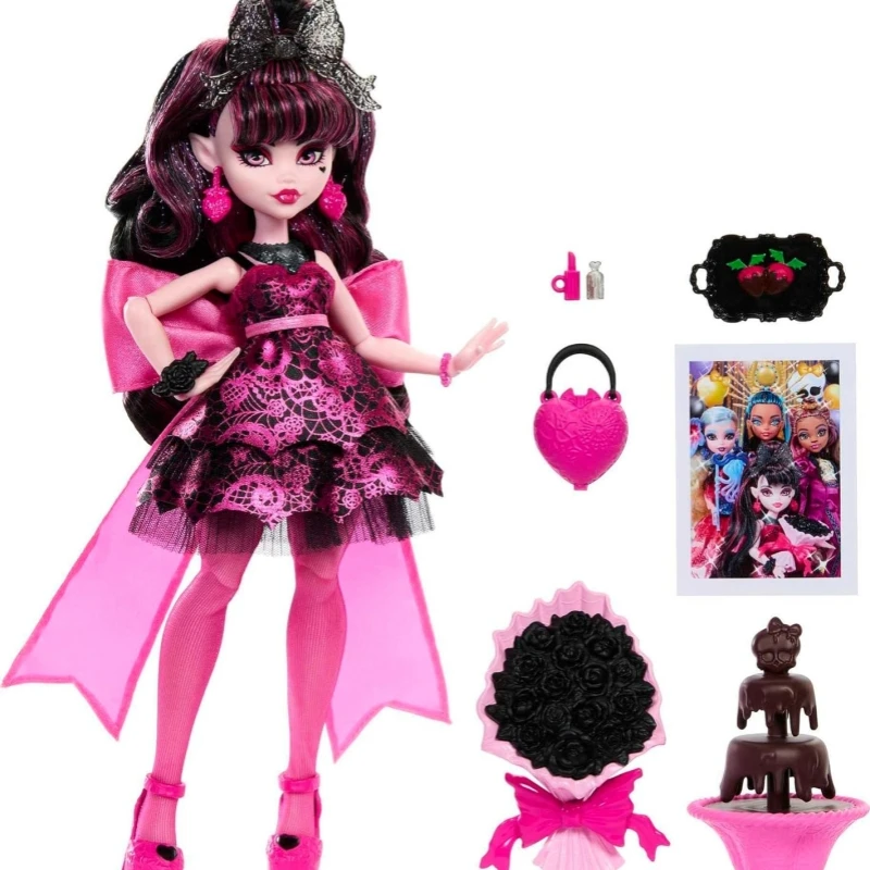 Monster High Ball Series Lagoona Blue Cleo De Nile Clawdeen Wolf Doll Toys Hobbies Action Figures Holiday Gifts for Children