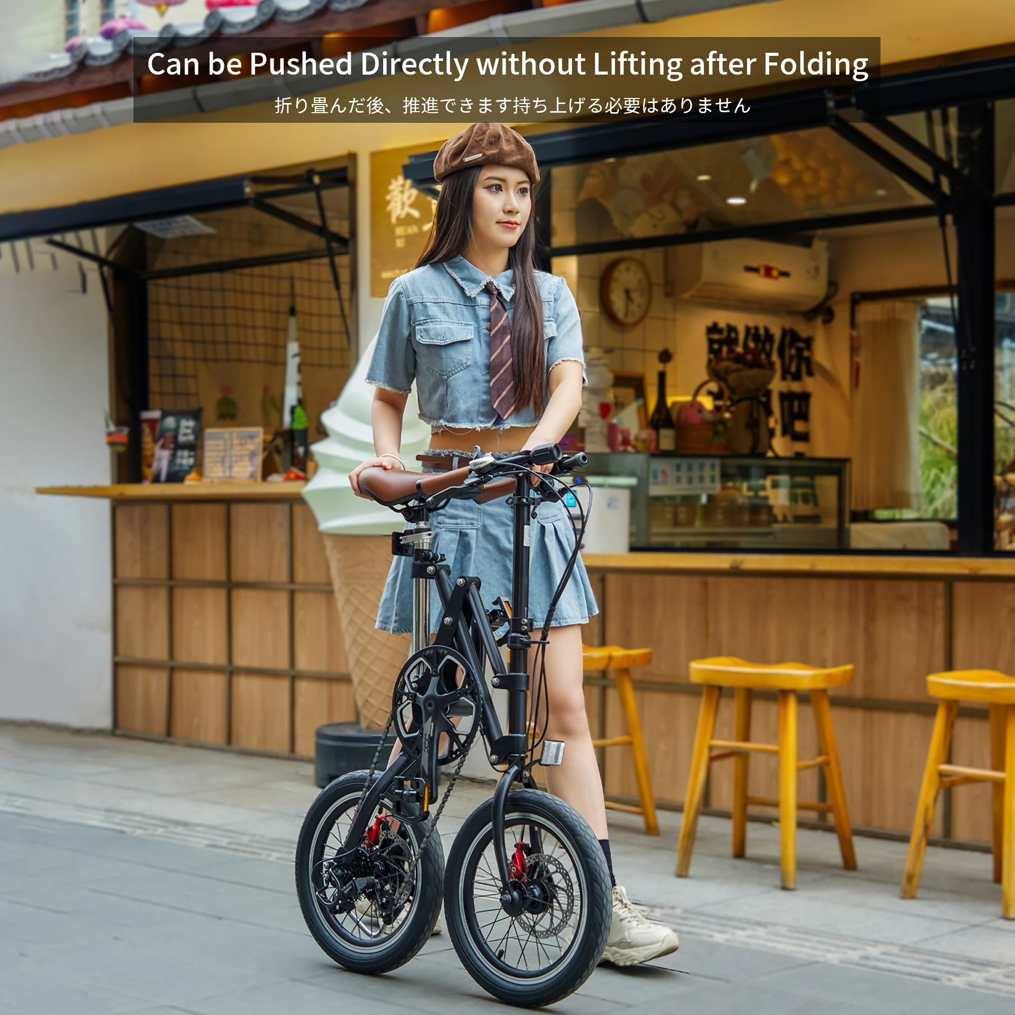 

Foldable Bicycle For Men All Terrain 16 Inch One Second Quick Folding Bike For Men