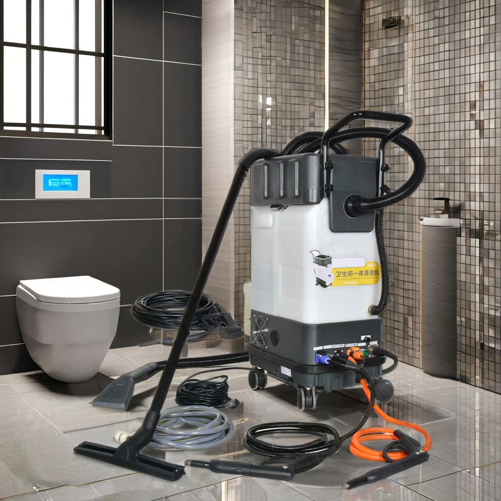 High-pressure multi-function cleaning machine for cleaning toilets bathrooms car washes kitchens suitable for family hotels