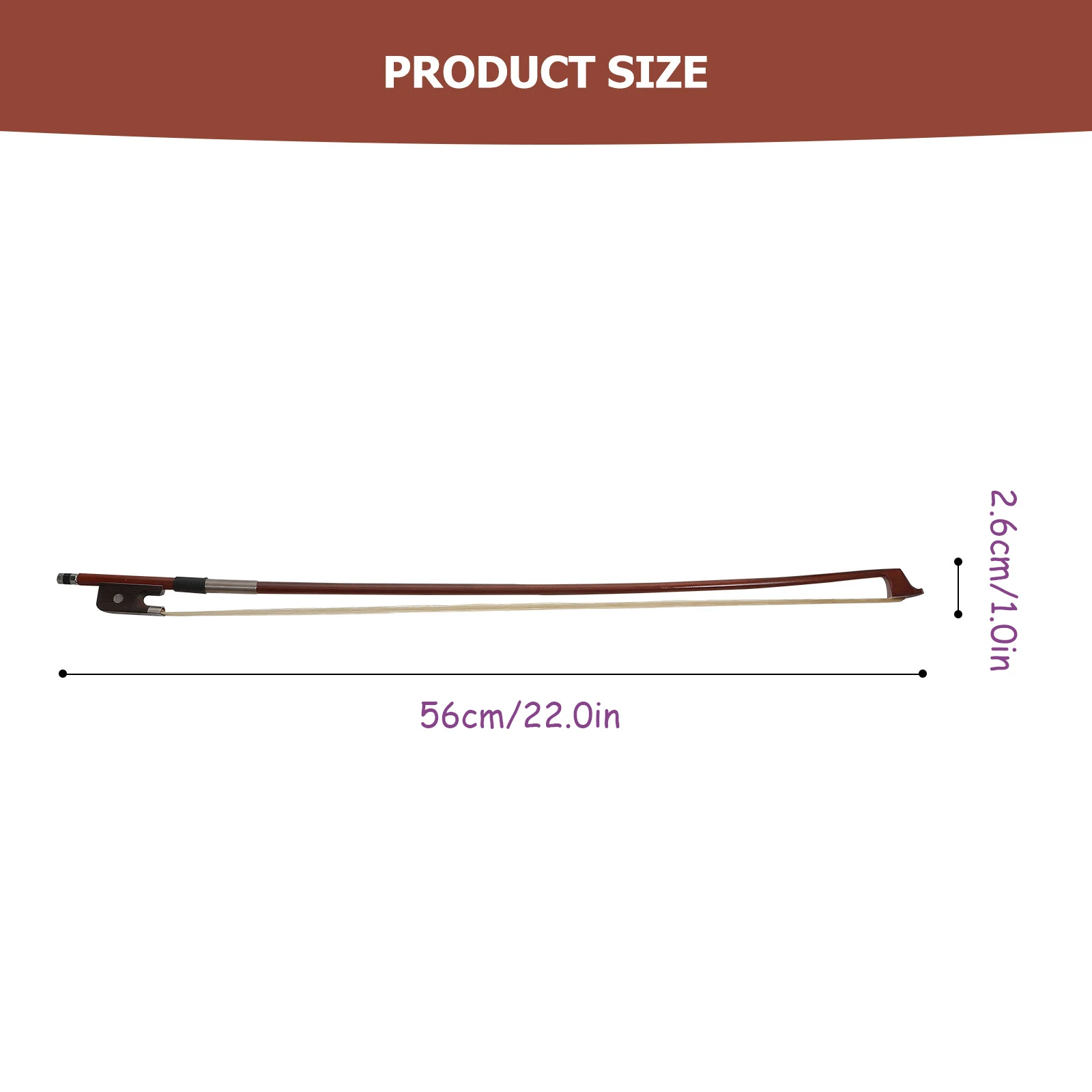 قوس التشيلو للطلاب مع شعر ذيل الحصان، قوس التشيلو الفاخر للمبتدئين، قوس الآلات الموسيقية، الصوت الاحترافي