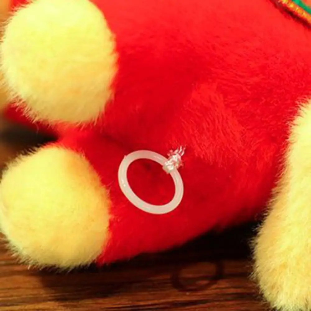 

Chinese Style Lucky Pony Pendant PP Cotton Fluffy Mascot Horse Keychain Collection Cartoon Chinese Horse Year of Horse