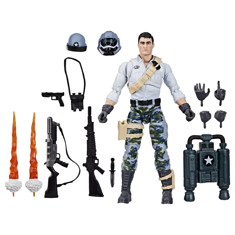 100% Original Hasbro G.I. Joe Classified Series 136 Edward Starduster Skylar Anime Action Collection Figures Model Toys