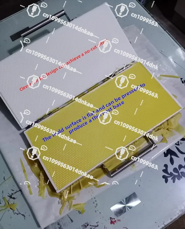 The New Hand-pressed Nest Foundation Machine Can Continuously Press The Middle Bee Aluminum Alloy Water-cooled Heat Dissipation