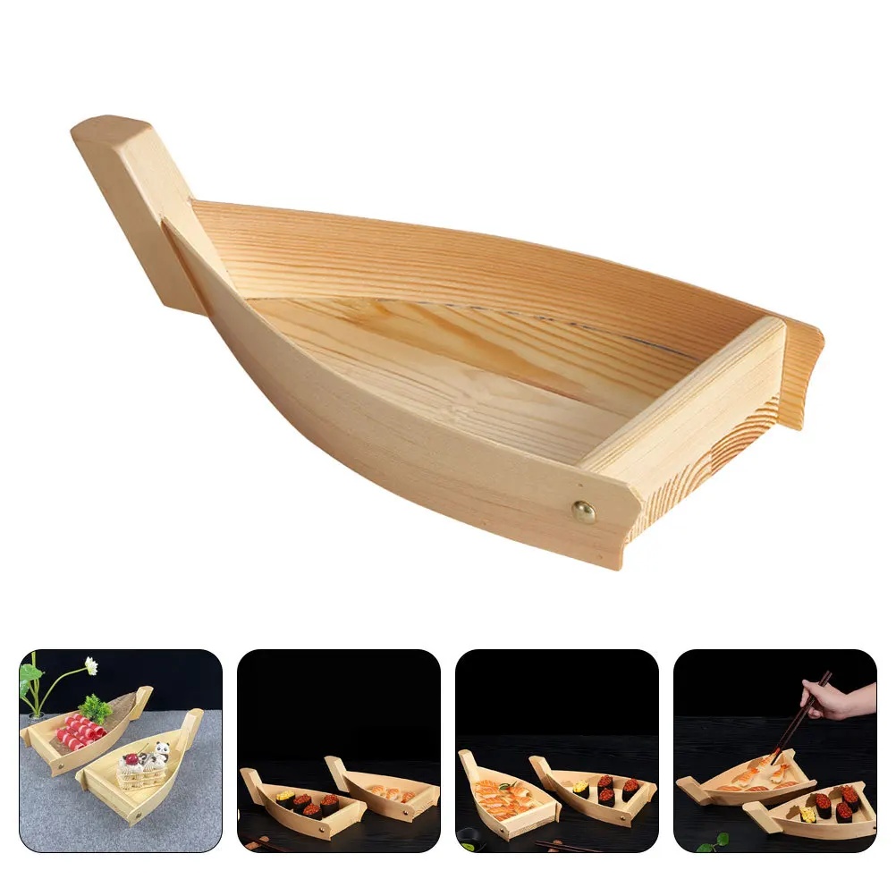 

Reusable Sushi Trays Restaurant Japanese Serving Dishes Sashimi Displaying Plate