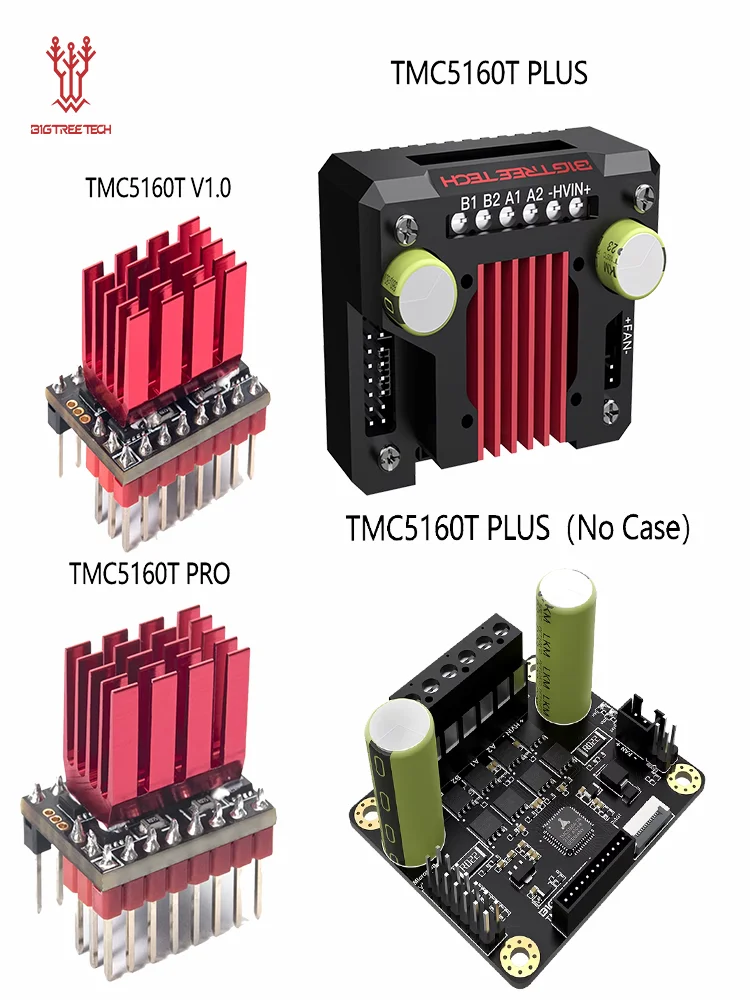 BIGTREETEH TMC5160T Pro/Plus SPI Sterownik silnika krokowego do Octopus Pro SKR 3 EZ do Ender 3 V2 Upgrade Voron Części do drukarek 3D — zdjęcie 2