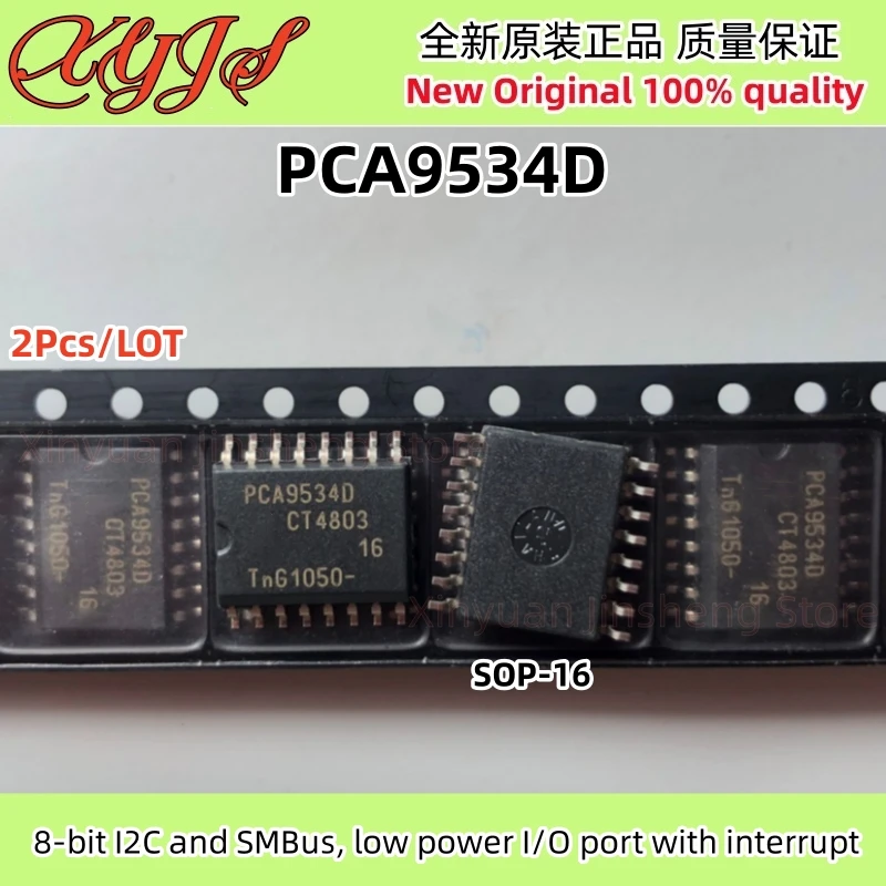 2Pcs/Lot PCA9534D S…