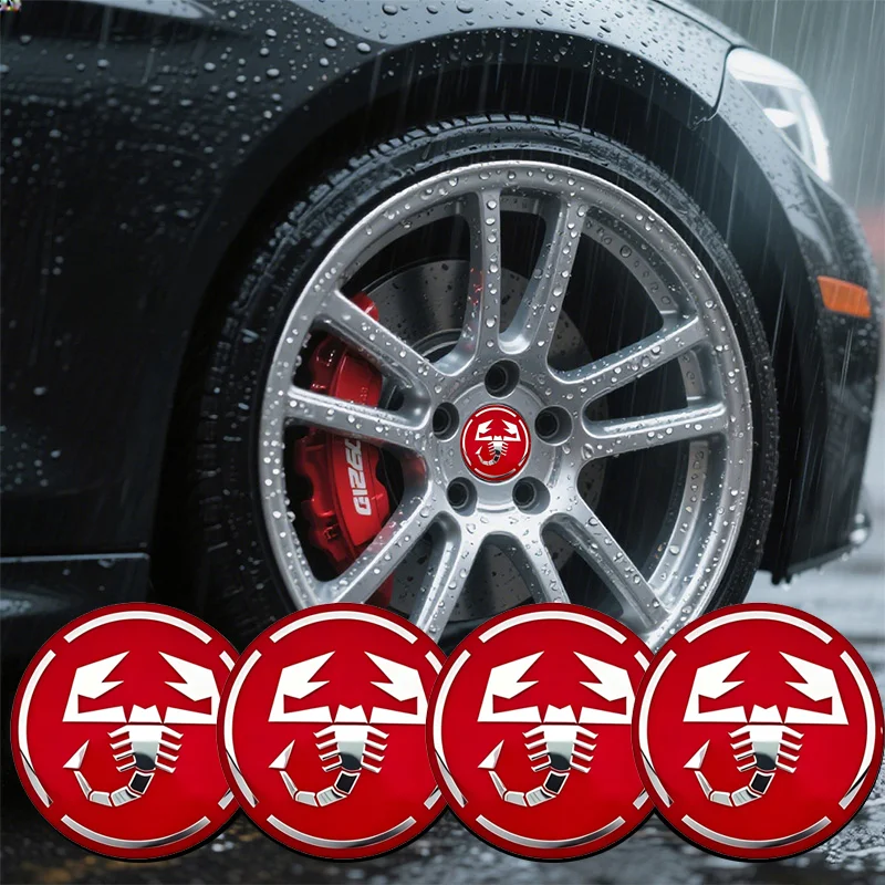 4PCS/lot 56/60mm Car Wheel Center Hub Caps Car Goods For Fiat 500 Abarth Punto Panda Bravo Tipo Ducato 250 Argo