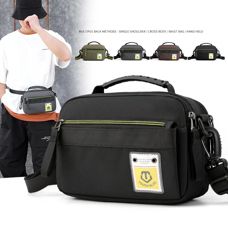 

WEPOWER Универсальная сумка через плечо, легкая и водостойкая поясная сумка, дорожная сумка для улицы, мужская сумка через плечо