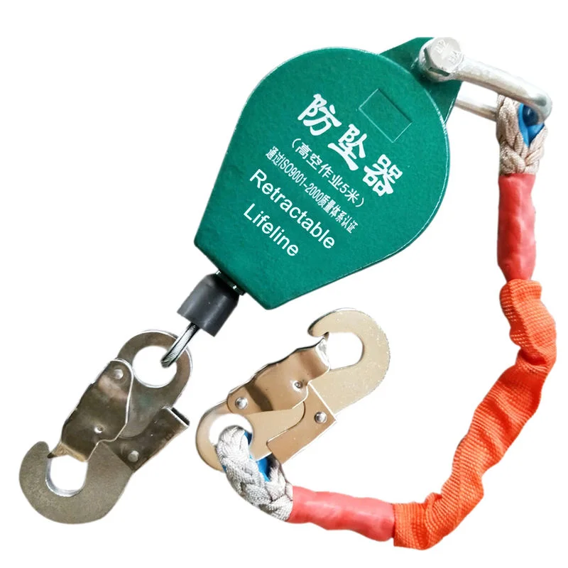 

500kg Capacity Cable Fall Arrest protection Safety Rope Retractable Lifeline