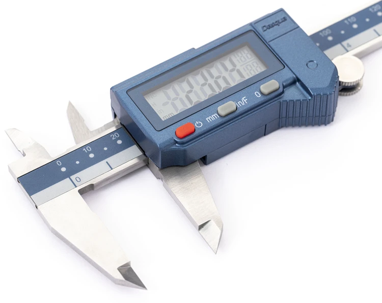 

Dasqua High Quality 0-150mm Digital Vernier Caliper 0-6" IP54 Water Proof Digital Caliper