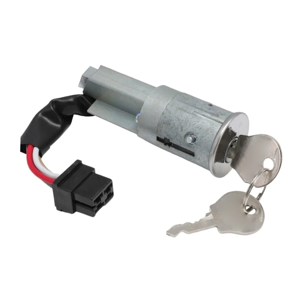 /7701348151 /Ignition /Start Switch Lock Cylinder With 2 Keys For Renault R4 4L 1961-1992 Direct Replacement Metal Black Auto El