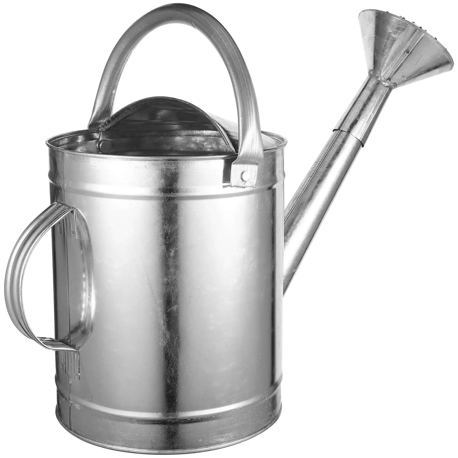 

5L Iron Watering Can Long Spout Durable Garden Kettle Half Open Top Metal Sprinkler For Plants Bonsai Houseplant Small Cute