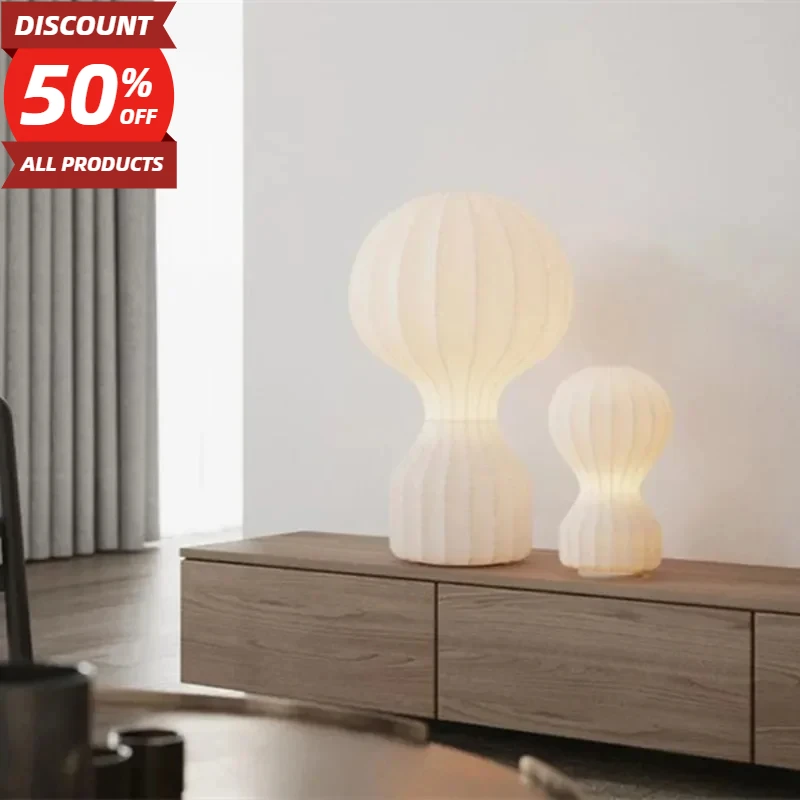 

Denmark Designer Silk Led Table Light for Bedroom Bar Living Room Study Desk Lamp Decor Indoor Hot Balloon Atmosphere Lighting