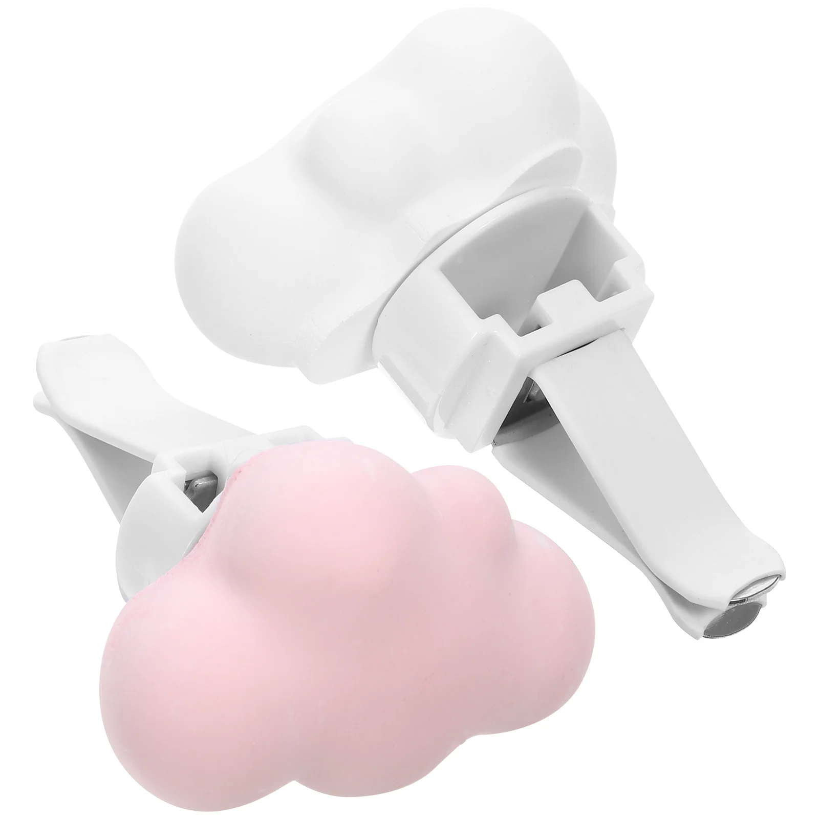 

2Pcs Car Air Vent Clips Cloud Styling Durable Aroma Clip Refreshing Scent Car Outlet Diffuser Clip Decoration for Dashboard