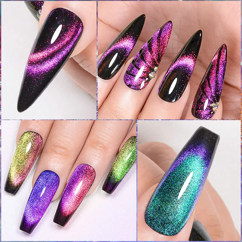 6/4/2 Pcs Set di smalti per unghie in Gel nudo colore Glitter Semi permanente Gel ibrido vernici Base Top Coat Soak Off UV LED kit per Nail Art