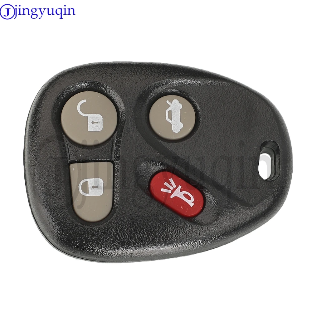 jingyuqin 3+1 With Battery Holder For Buick 2003-2007 Chevrolet Trailblazer GMC Remote Car Key Shell Case Fob Entry Replacement