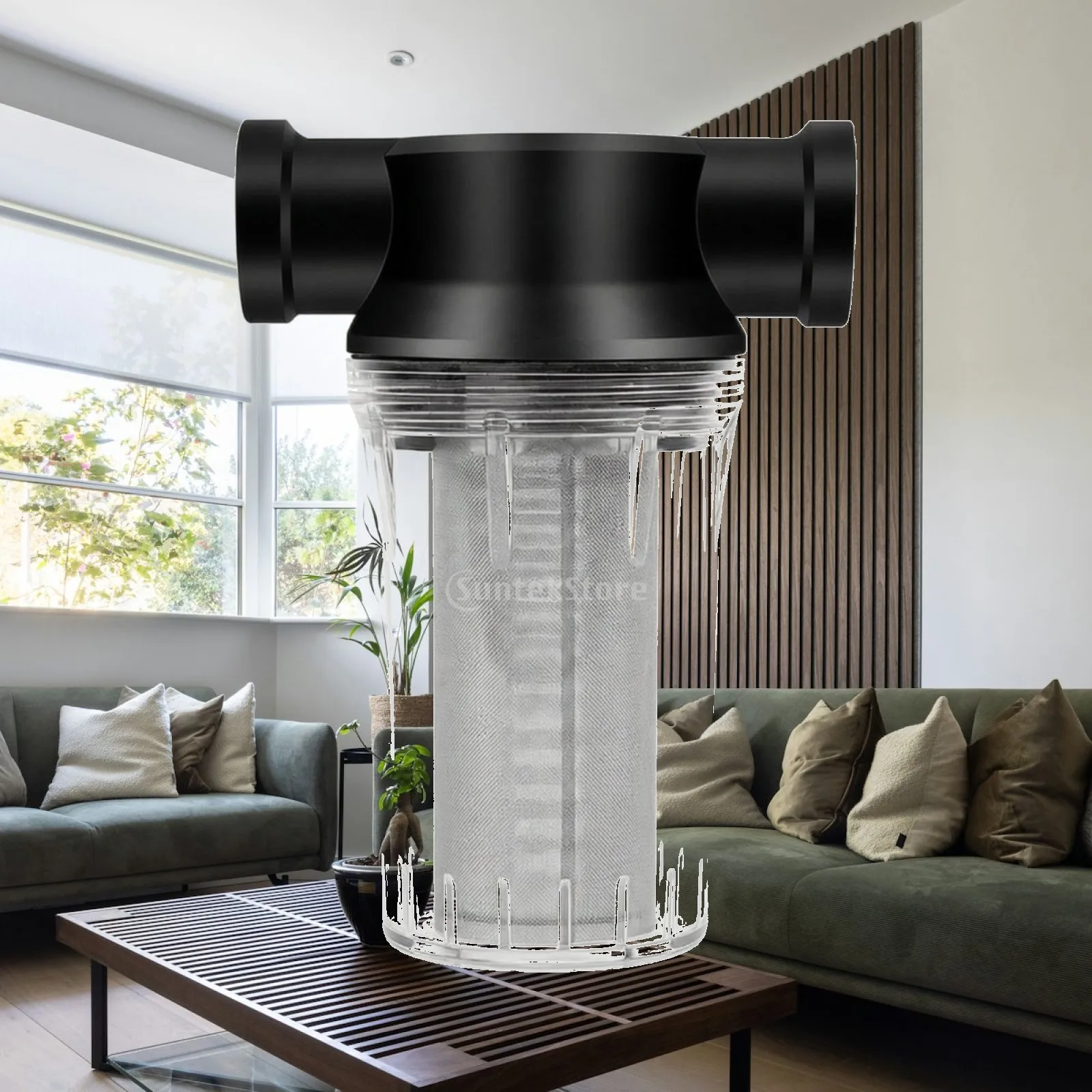 Water Pond Float Valve Controller Faucet with Threaded Body for Reservoir and Container Use