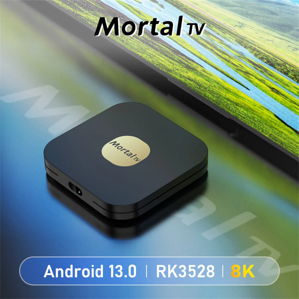 

2024 Montal T2 Android 13 Smart TV Box RK3528 Support 8K Video Decoding HD10 WiFi6 2.4G/5G Voice Remote Control Set Top Box