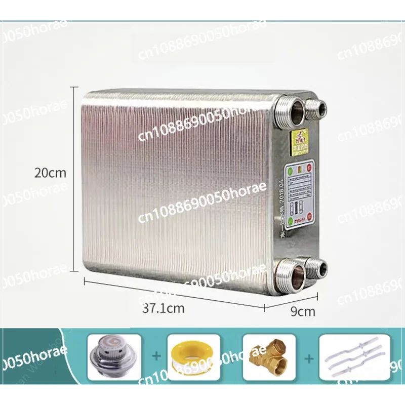 120 Plates Stainless Steel Heat Exchanger Brazed Plate Type Water Heater Chiller Cooler Counter Flow Chiller 120 Plates .