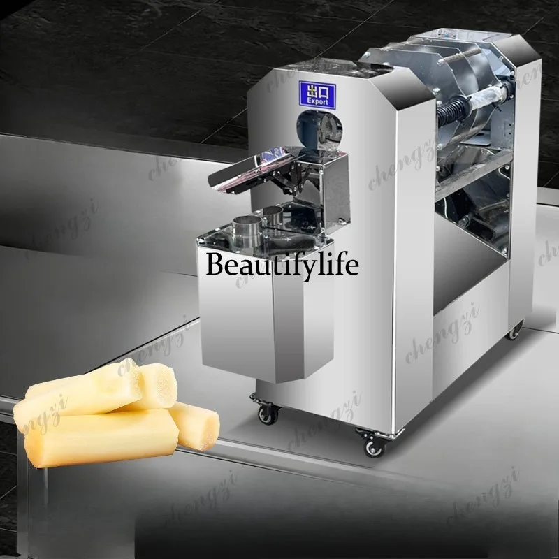 Sugarcane peeling machine Stainless steel sugarcane peeling machine Sugarcane scraping machine