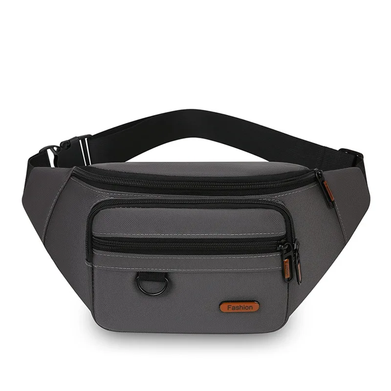 

Men's Waist Bag Fashionable Casual Large Capacity Phone Oxford Cloth Sports Tourism Cycling Multi-functional Male Shoulder Bags