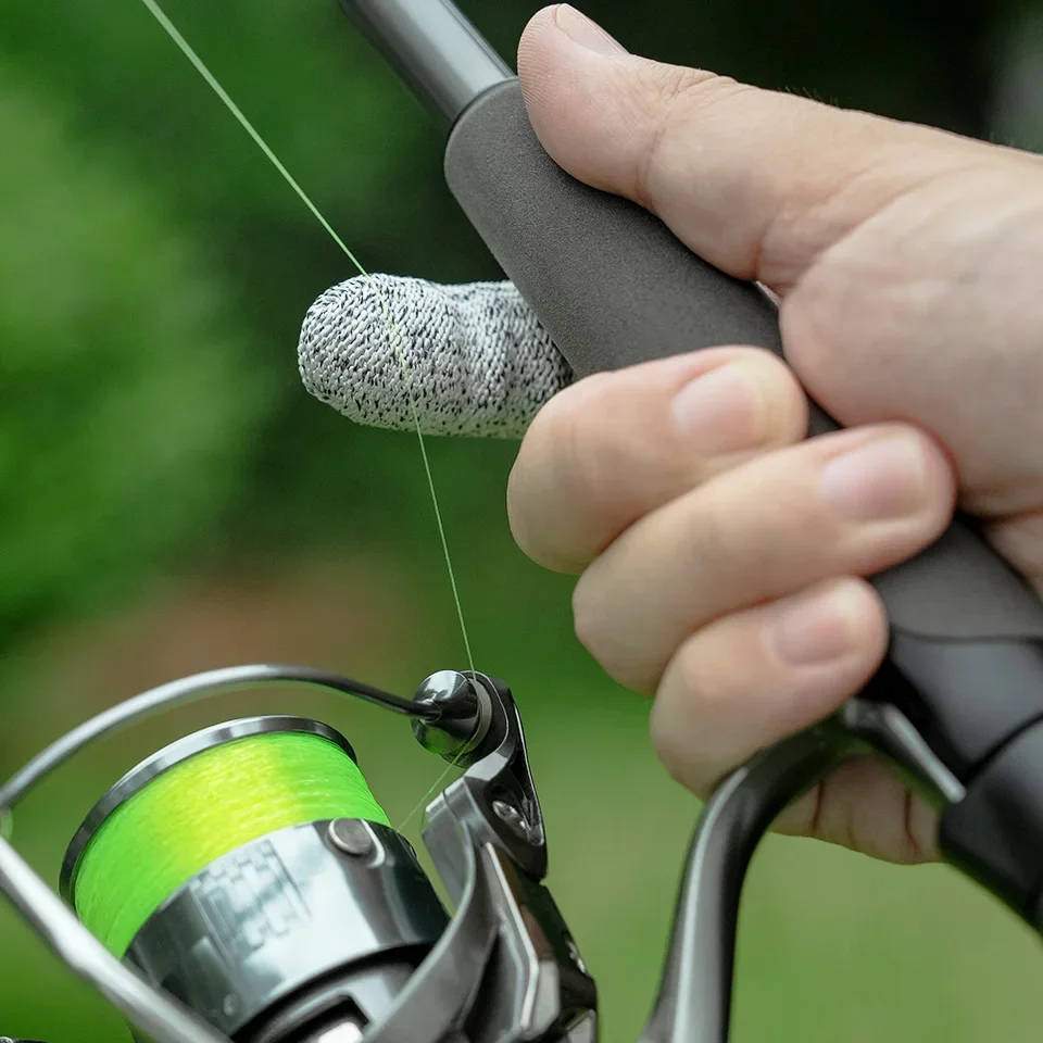 Fishing Gloves Wear Resistant Anti Cutting Single Finger Protective Cover For Outdoor Far Throw Casting Fishing Control Line