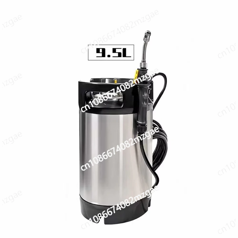 Stainless Steel Professional Grade 2.5 Gallon PPF Pressure Tank Window Film Sprayer Tool