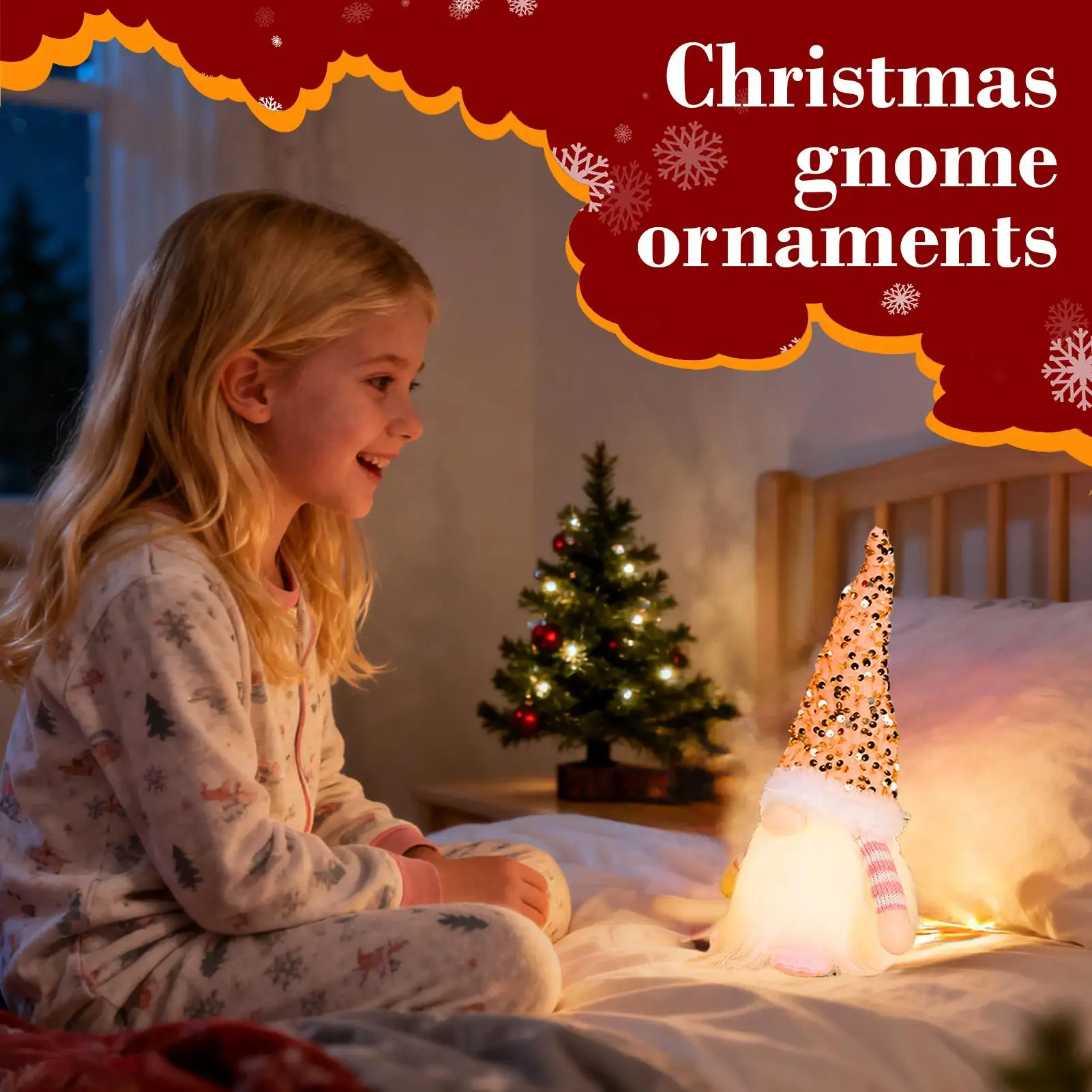 

Рождественские гномы, украшения на батарейках, плюшевая кукла, светящийся рождественский гном на День Благодарения, праздник, зима, праздничный дом