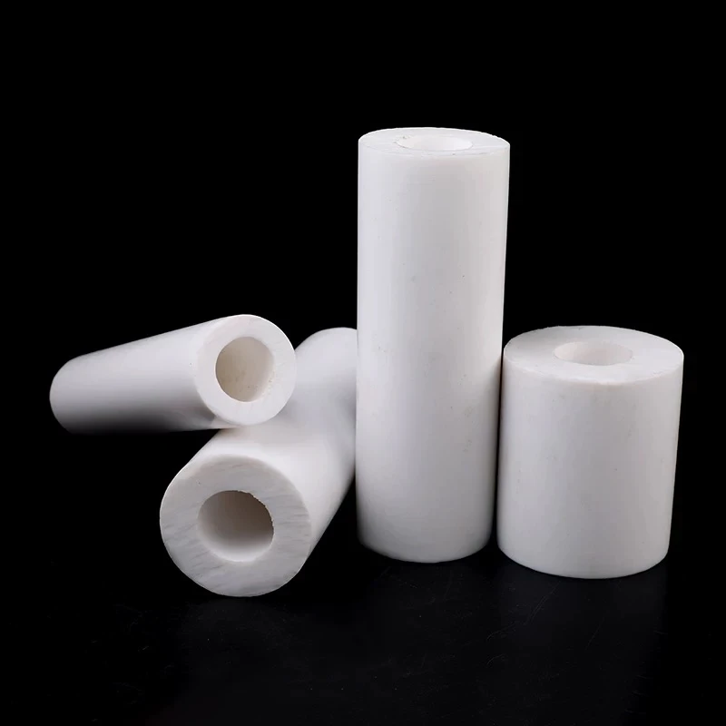 2Pcs 500mm White PTFE Tube ID 6/8/10/12/13/14/15/16/17/18/20/25/26-50mm Hollow Rod Environment-friendly Non-toxic DIY OD 15-65mm