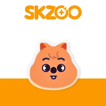 Stray Kids SKZOO Cartoon Peripheral Akrylový stojan na telefon s airbagem, škálovatelný a průhledný 6 nejlepší prodej Popsocket toulavé děti - №1