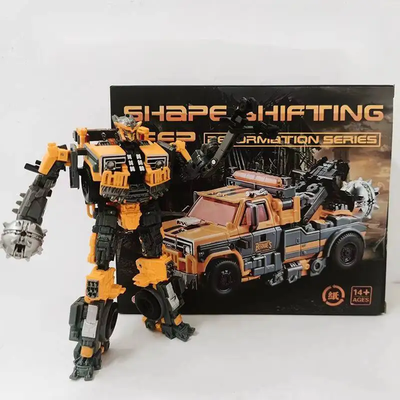 QT-01 Mamba สีดำ QT01 battletrap หุ่นยนต์ตุ๊กตาขยับแขนขาได้ของเล่นโมเดลภาพยนตร์ชุดหุ่นยนต์รถเปลี่ยนรูป SS99ได้