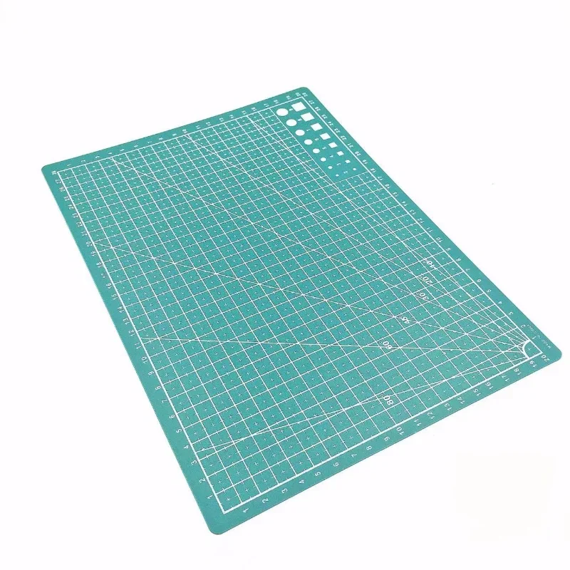 A3/ A4/A5 PP materiale tappetino da taglio griglia linea strumento plastica Patchwork Cut Pad uso su entrambi i lati modello di cucito fai da te strumenti per colture forniture