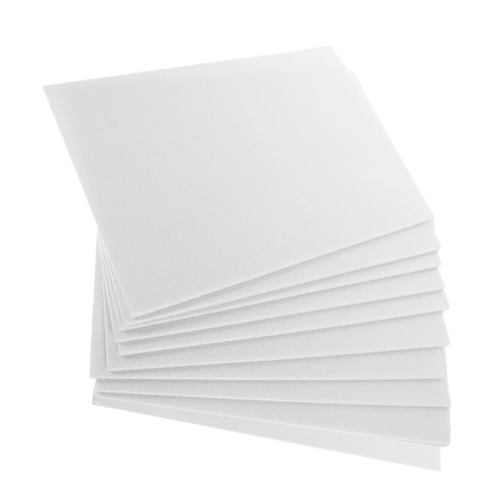 10 Sheets Foam Poster Board Blow Molded Paper DIY Project Foams Crafts White Child