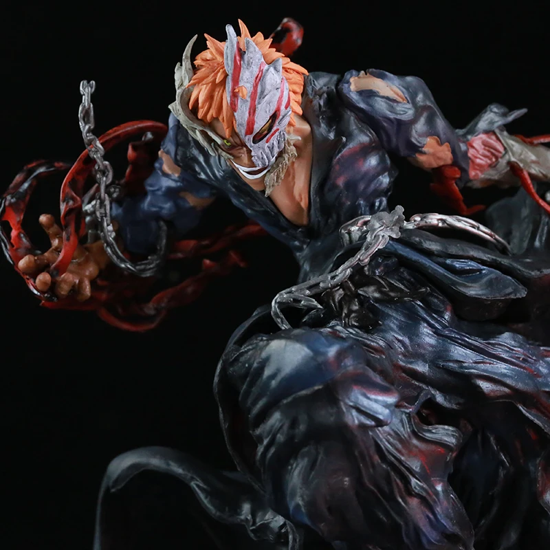 

22cm Anime Bleach Figure Kurosaki Ichigo Figures Action Figurine Model Statue Doll Collection Decoration Toy Christmas Gifts