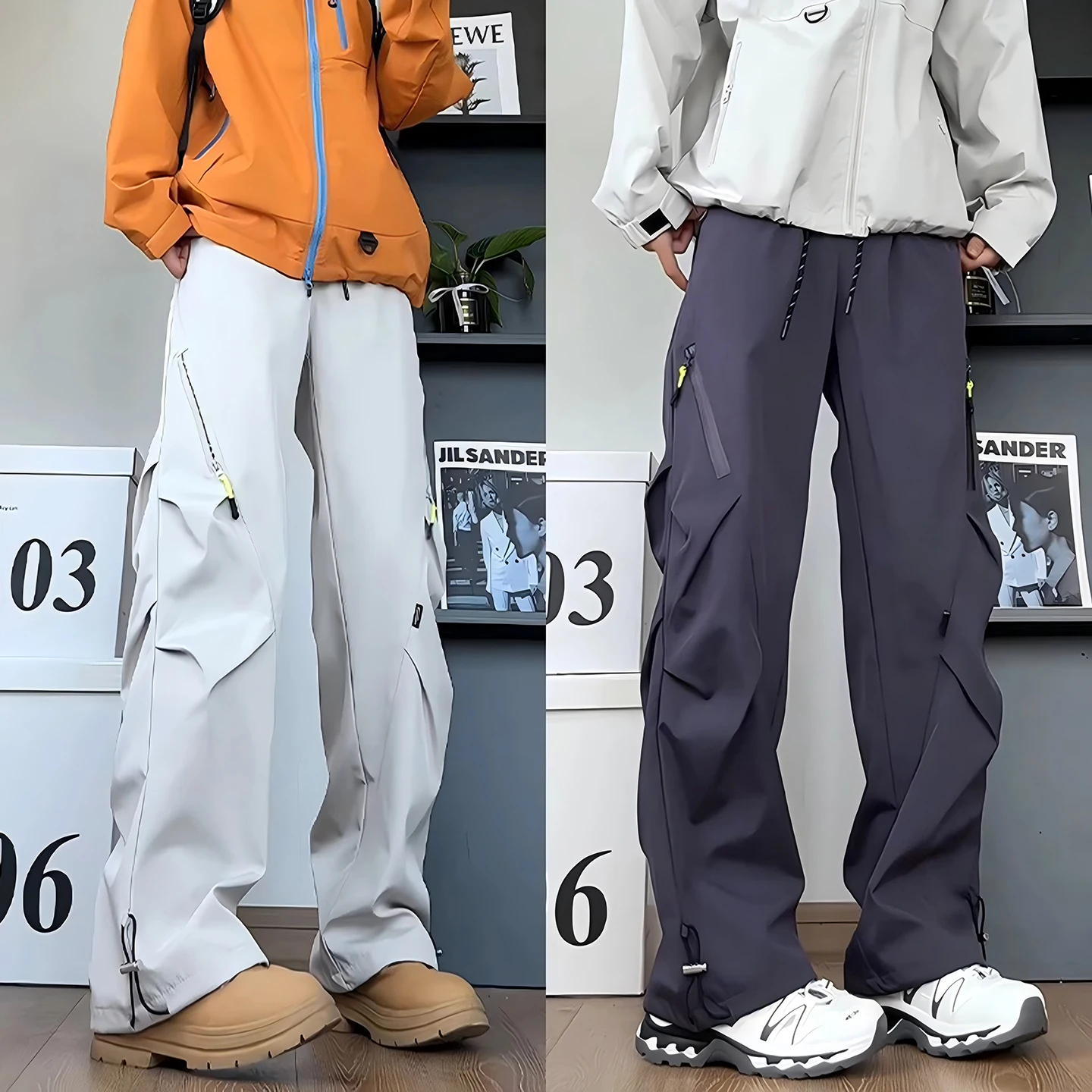 

Американские футбольные штаны десантника для мужчин и женщин, уличная альпинистская спецодежда, брюки, осенняя сезонная мода