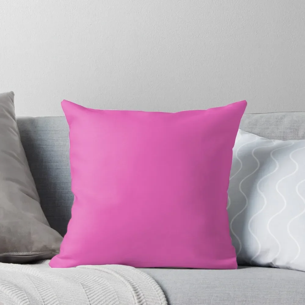 

preppy modern girly pastel color pink fuchsia Throw Pillow Decorative Cushion Cover pillow cover christmas pillow