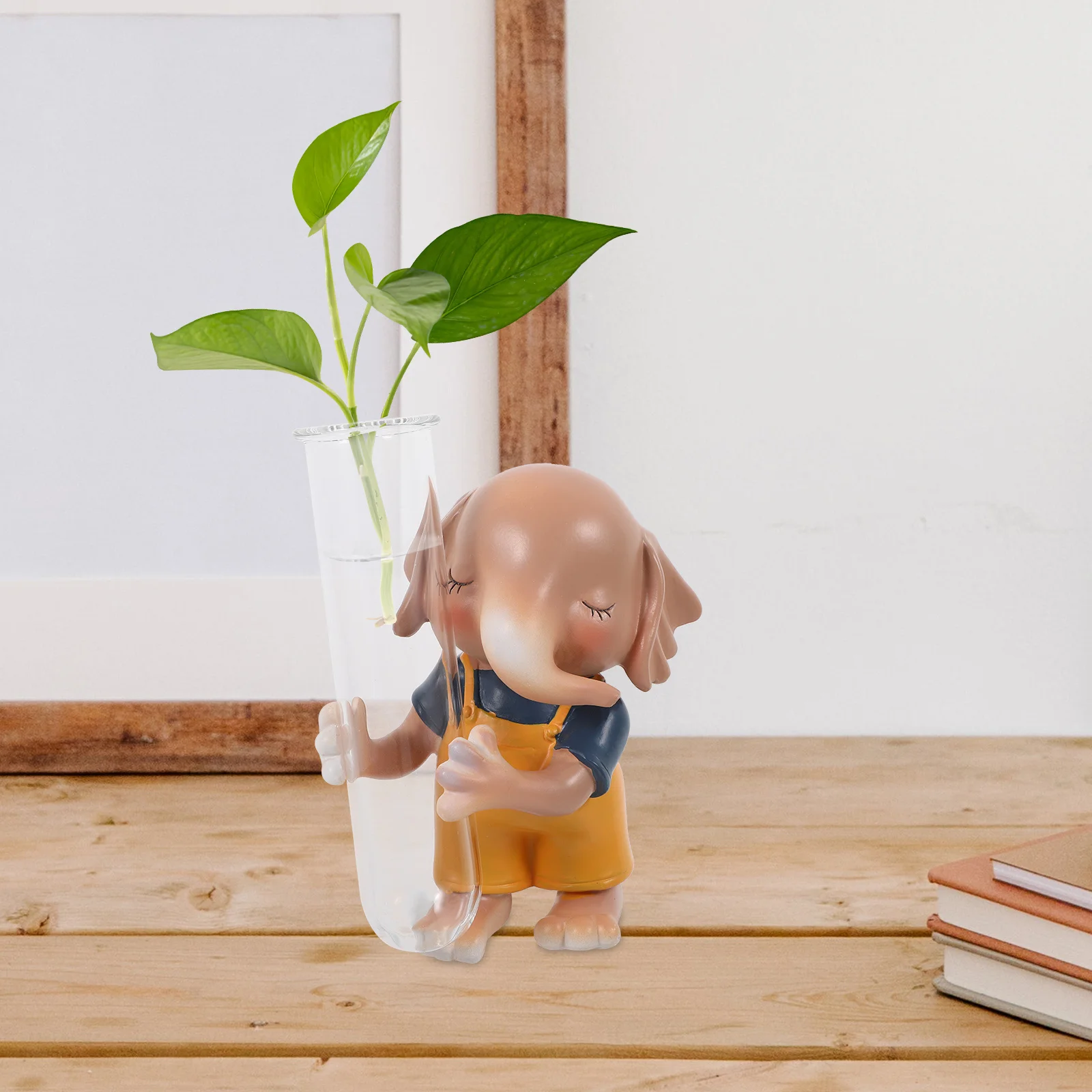 

Unique Animal Design Glass Vase Hydroponic Planter for Flowers Clear Decorative Vase Household Use Unique Glass Vases