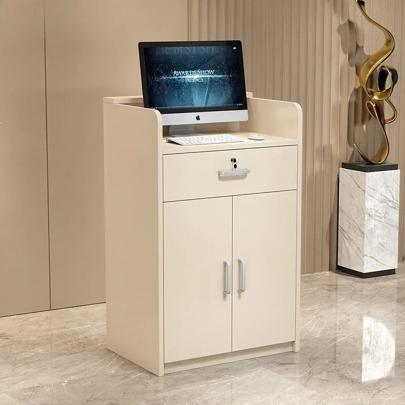 

Modern Simple Reception Desks Minor Originality Design Beauty Salon Reception Desks Salon Furniture Mostrador De Recepción FYRD