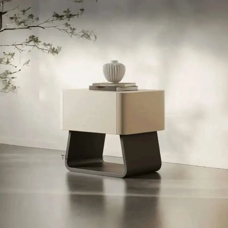 

Luxury Simple Nightstand Storage Italian Modern Nordic Bedside Table Trendy Aesthetic Mesitas De Noche Bedroom Furniture
