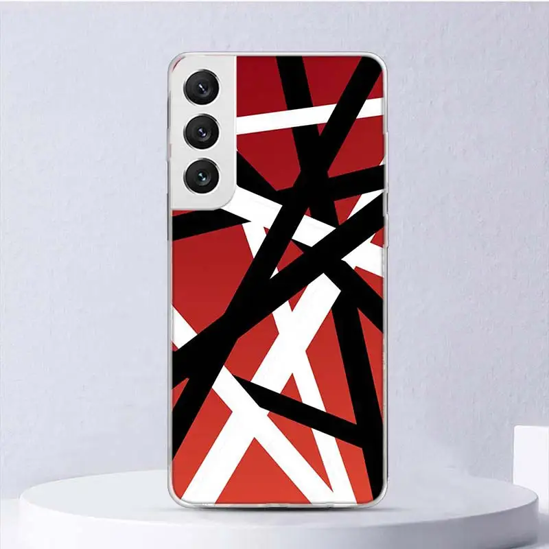 Eddie Van Halen Graphic Guitar Soft Case For Samsung Galaxy S24 S23 S22 S21 Ultra S20 FE S10 Plus Phone Cover S9 S8 + S10E Funda