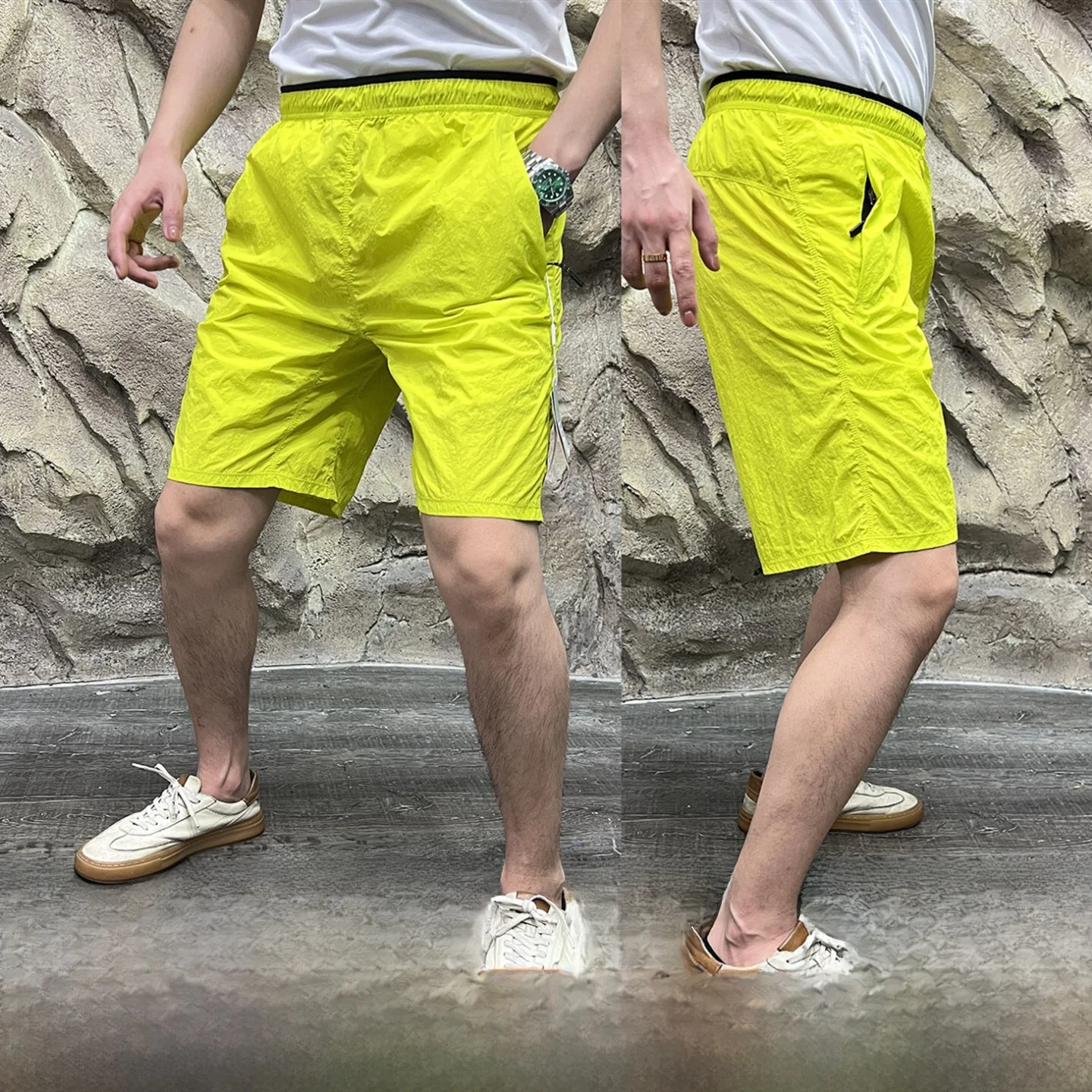 

Outdoor 3D Tailored orts Qui Dry Breathable Youthful Summer Couples Cargo Pants Straight Leg Five-Quarter Casual orts