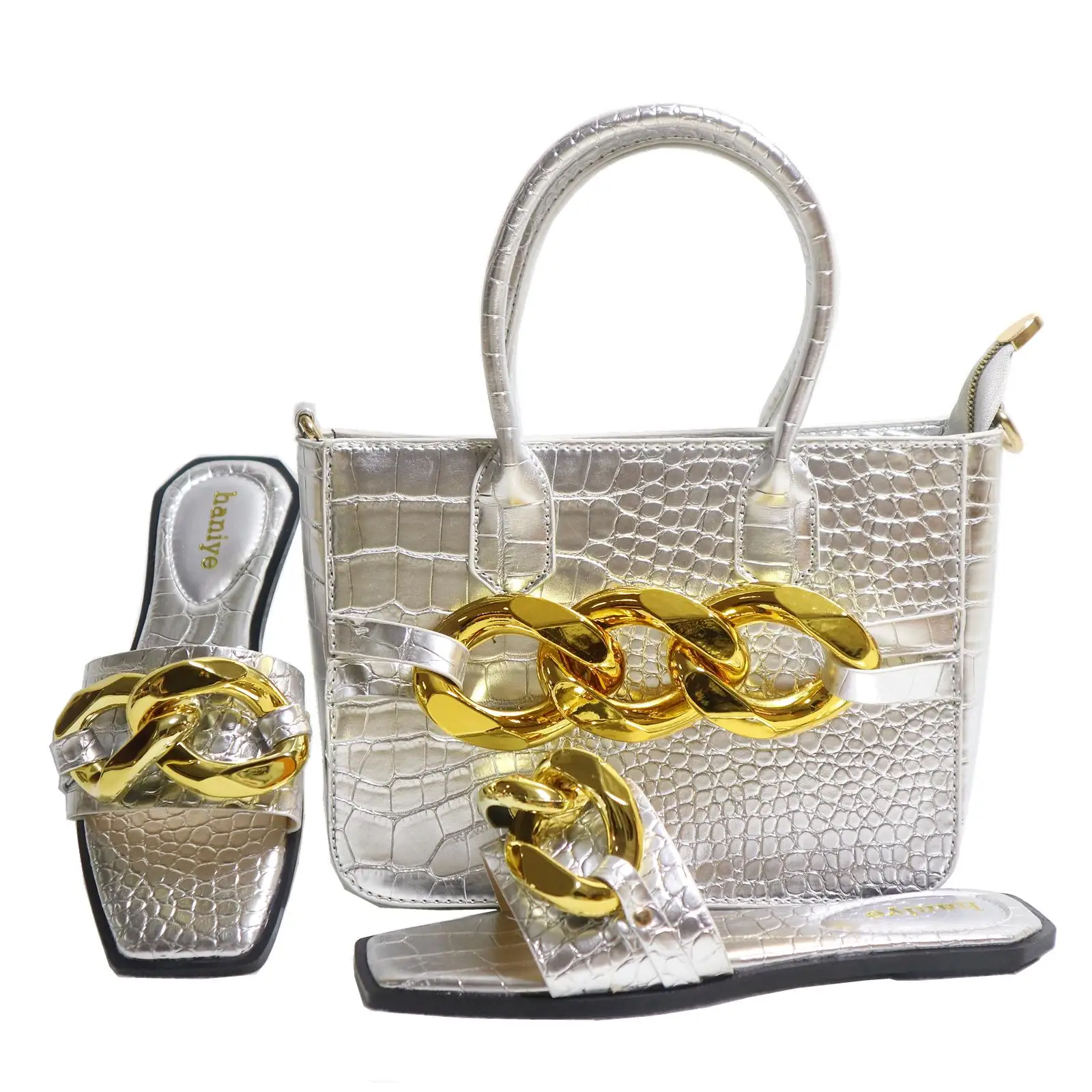 Doershow Italian Shoes and Bags To Match Shoes with Bag Set Decorated with Rhinestone Nigerian Women Wedding Shoes set!HKN1-12