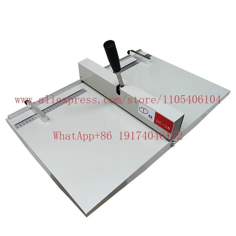 Manual creasing machine A4 thick paper folding machine A3 photo album photo book greeting card recipe crimping machine