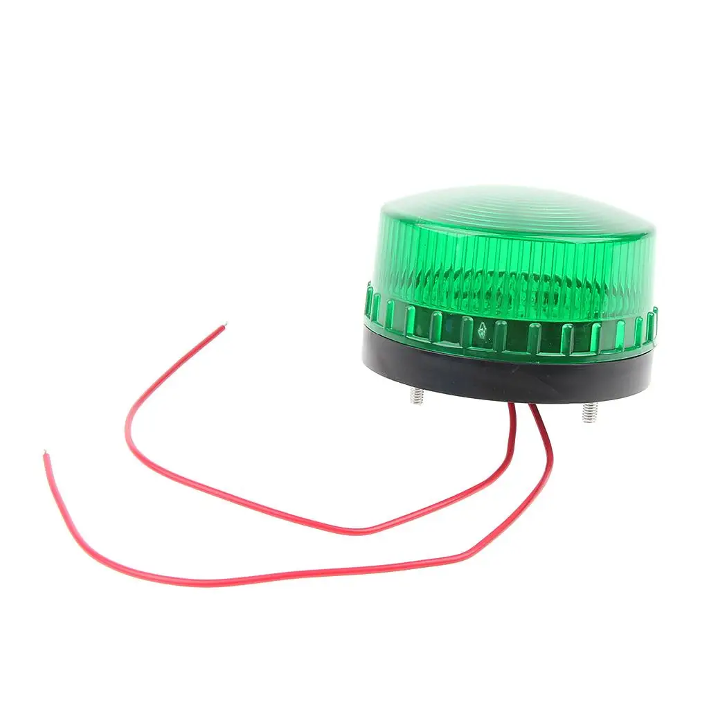 Emergency LED Flashing Strobe Signal Warning Light Lamp Beacon DC24V for Workshop Port Sentry Box - Durable