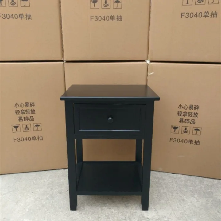 Xy Black Solid Wood…