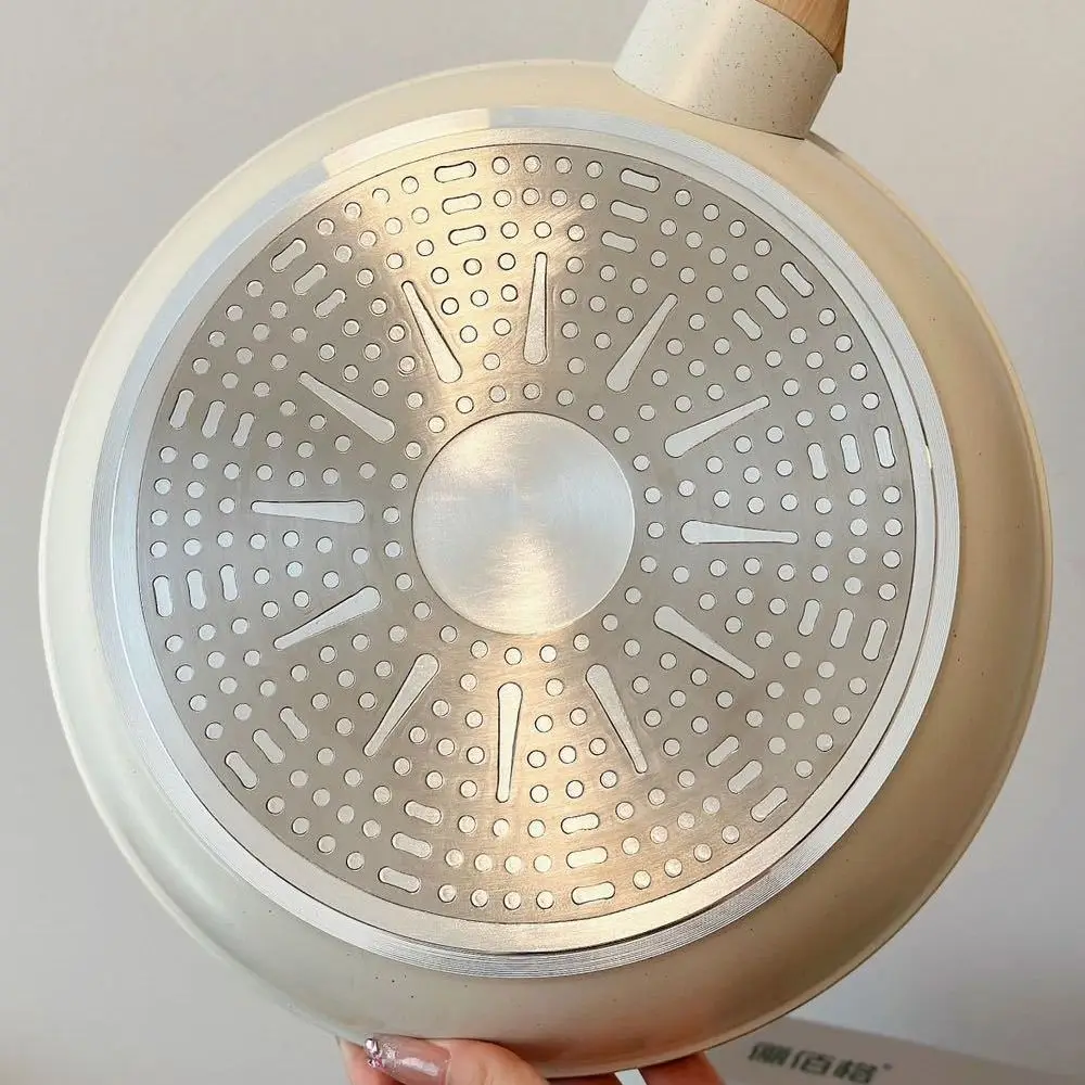 

Durable Non Stick Pot Frying Pan Multi-functional Thickened NonStick Pan Honeycomb Pot for Gas Induction Cooker