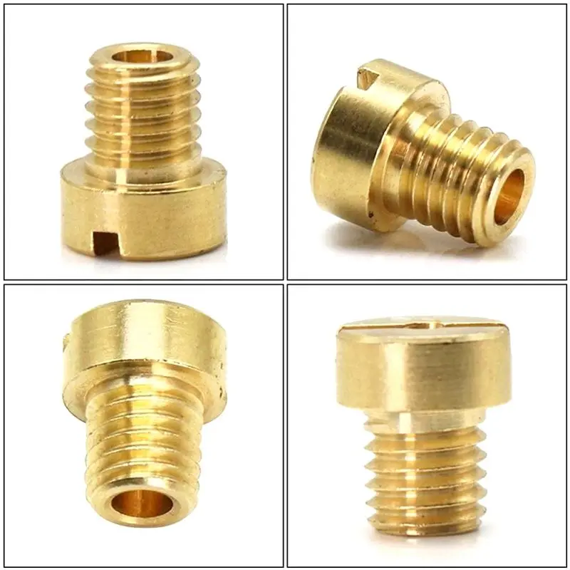 NEW HOT In Stock-12Pcs 5Mm Carburetor Main Jet Kit Carburetor Main Nozzle Carburetor Jets For Mikuni Vm22 Vm24 Vm26 125 150 Main