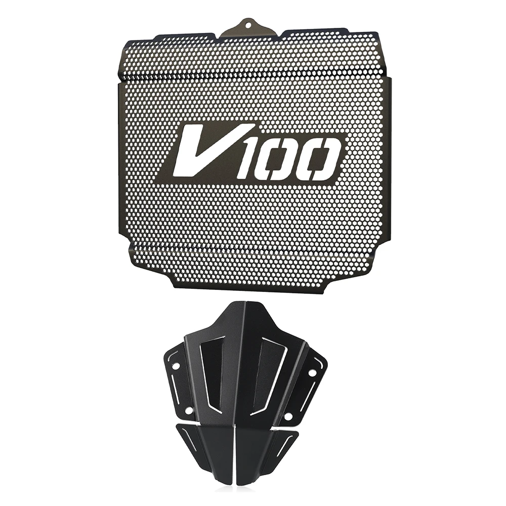 CNC Engine Skidplate Guard Radiator Cylinder Head Guard Protector FOR Moto Guzzi V100 Mandello S Aviazione Navale 2022-2025 2024