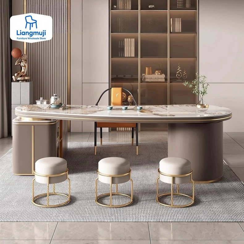 

Большой письменный стол для хранения, офисный стол, L-образный органайзер с ящиками, компьютерные столы, современная роскошная мебель Mesa Para Computador