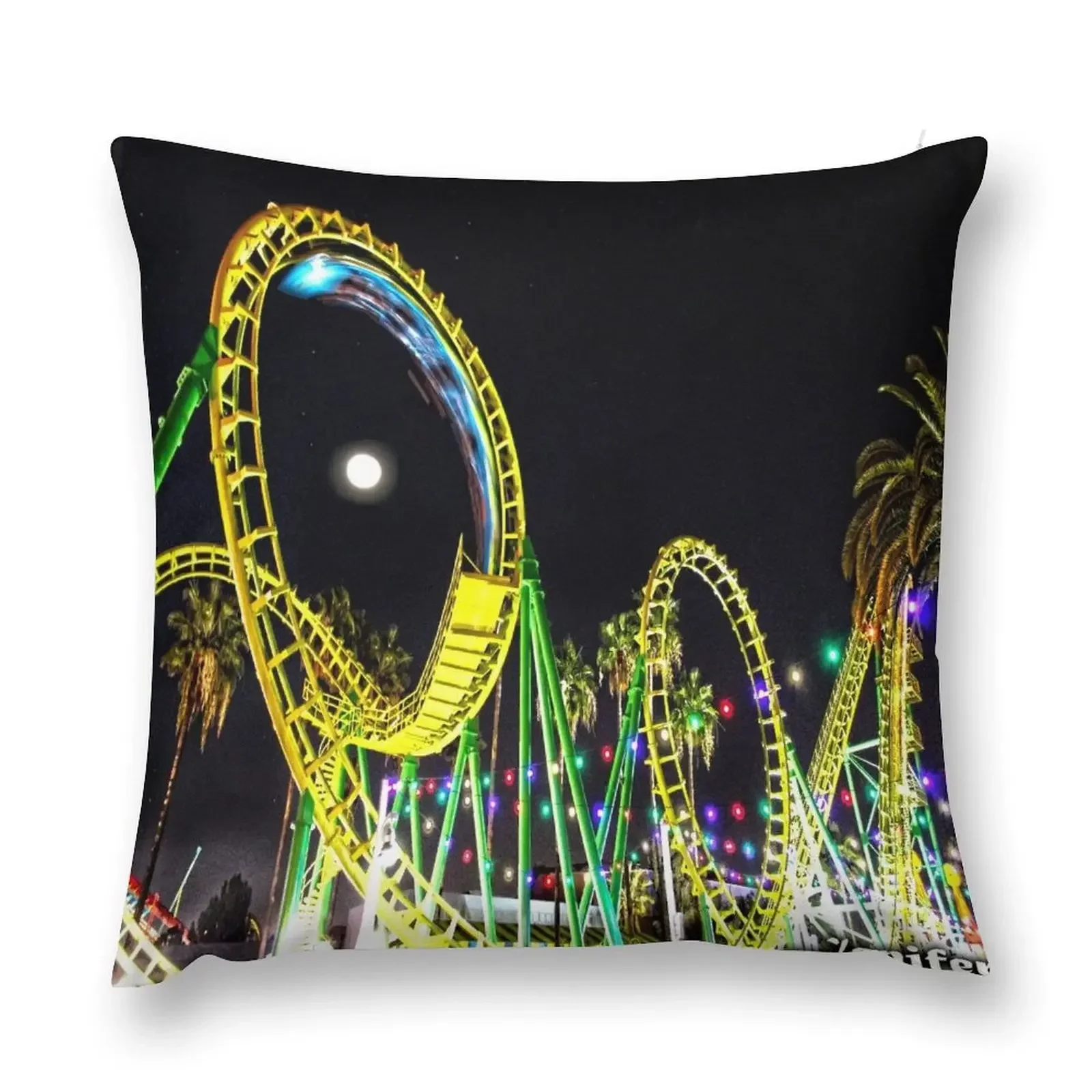 roller coaster Throw Pillow Decorative pillow case Ornamental Pillow